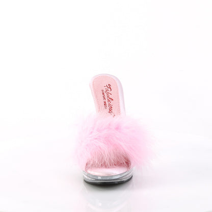 Fabulicious  Sandali GLORY-501F-8 B. Pelliccia in ecopelle rosa / CLR