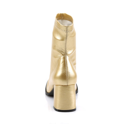 Funtasma Womens Ankle Boots GOGO-150 Gold Str Pu