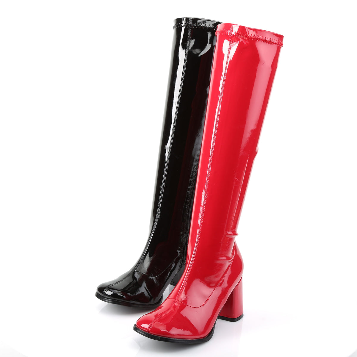 Funtasma Stivali da donna Gogo-300HQ BLK-RED PAT