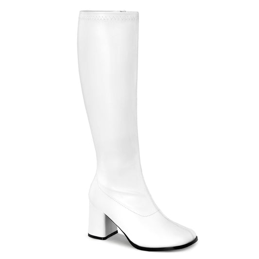 Funtasma Stivali da donna Gogo-300WC Wht STR PU
