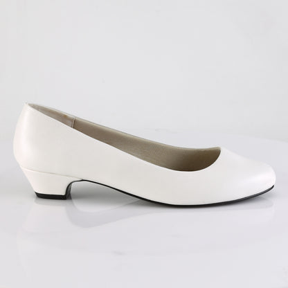 Pleaser Pink Label Pompe da donna GWEN-01 Wht in ecopelle