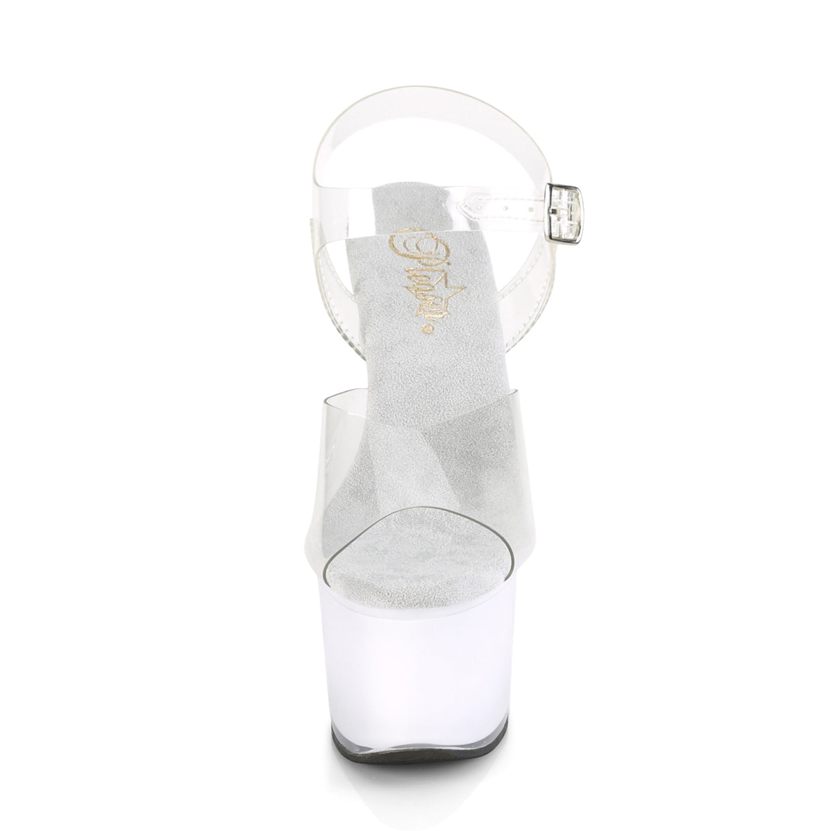 Pleaser Sandali da donna ILLUMINATOR-708 CLR / Glow Bianco