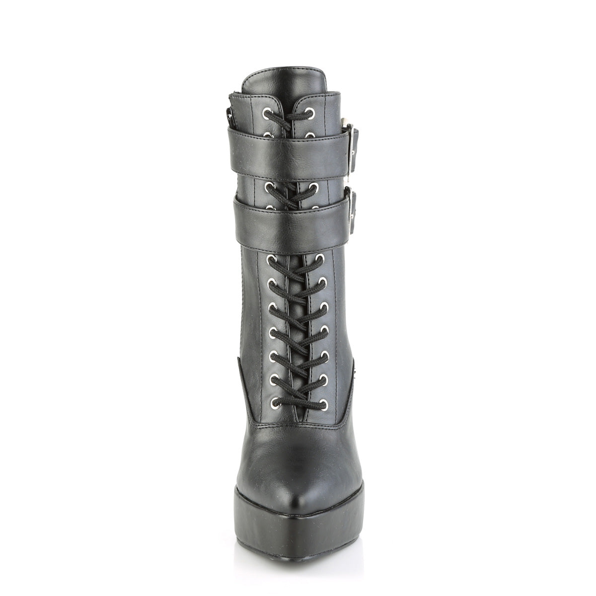 Devious Pompe da donna INDULGE-1026 Blk in ecopelle