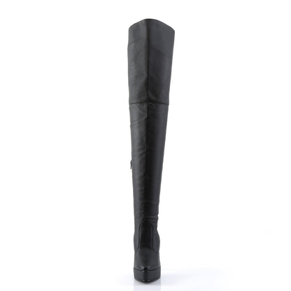 Devious Pompe da donna INDULGE-3011 BLK Pelle (P)