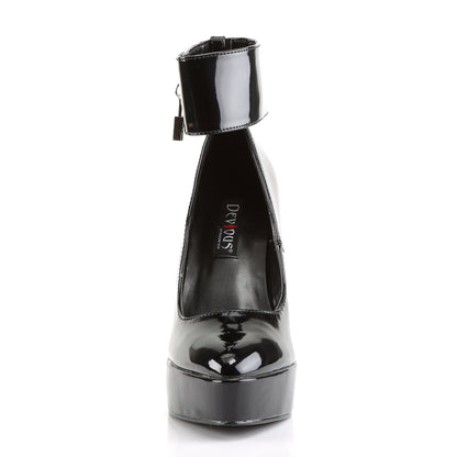 Devious Pompe da donna INDULGE-534 BLK PAT