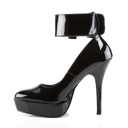 Devious Pompe da donna INDULGE-534 BLK PAT