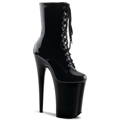 Pleaser Stivaletti da donna INFINITY-1020 BLK / BLK