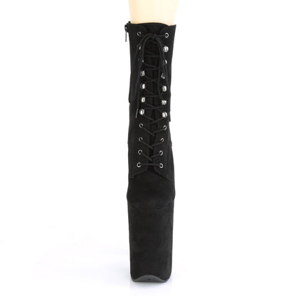 Pleaser Stivaletti da donna INFINITY-1020FS BLK Faux Suede / Blk Faux Suede Suede