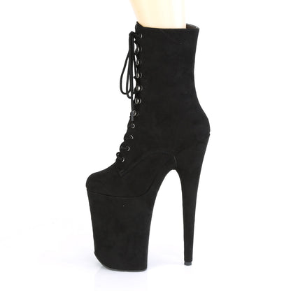 Pleaser Stivaletti da donna INFINITY-1020FS BLK Faux Suede / Blk Faux Suede Suede