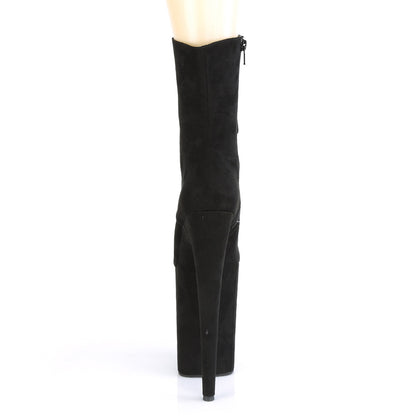 Pleaser Stivaletti da donna INFINITY-1020FS BLK Faux Suede / Blk Faux Suede Suede