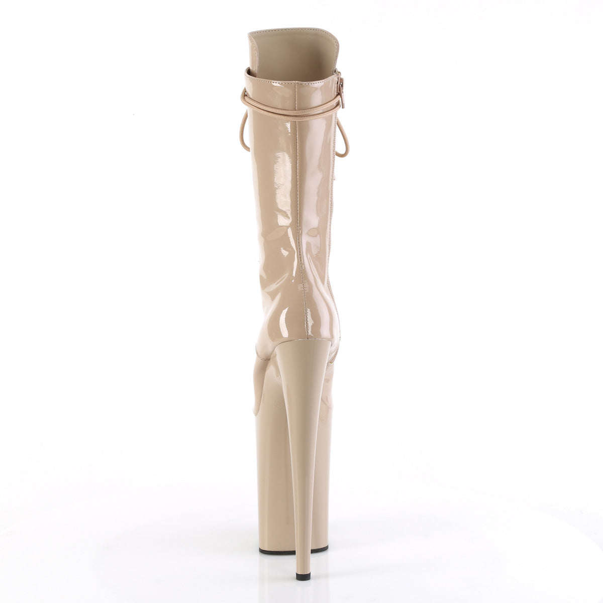 Pleaser  Ankle Boots INFINITY-1050 Nude Pat/Nude