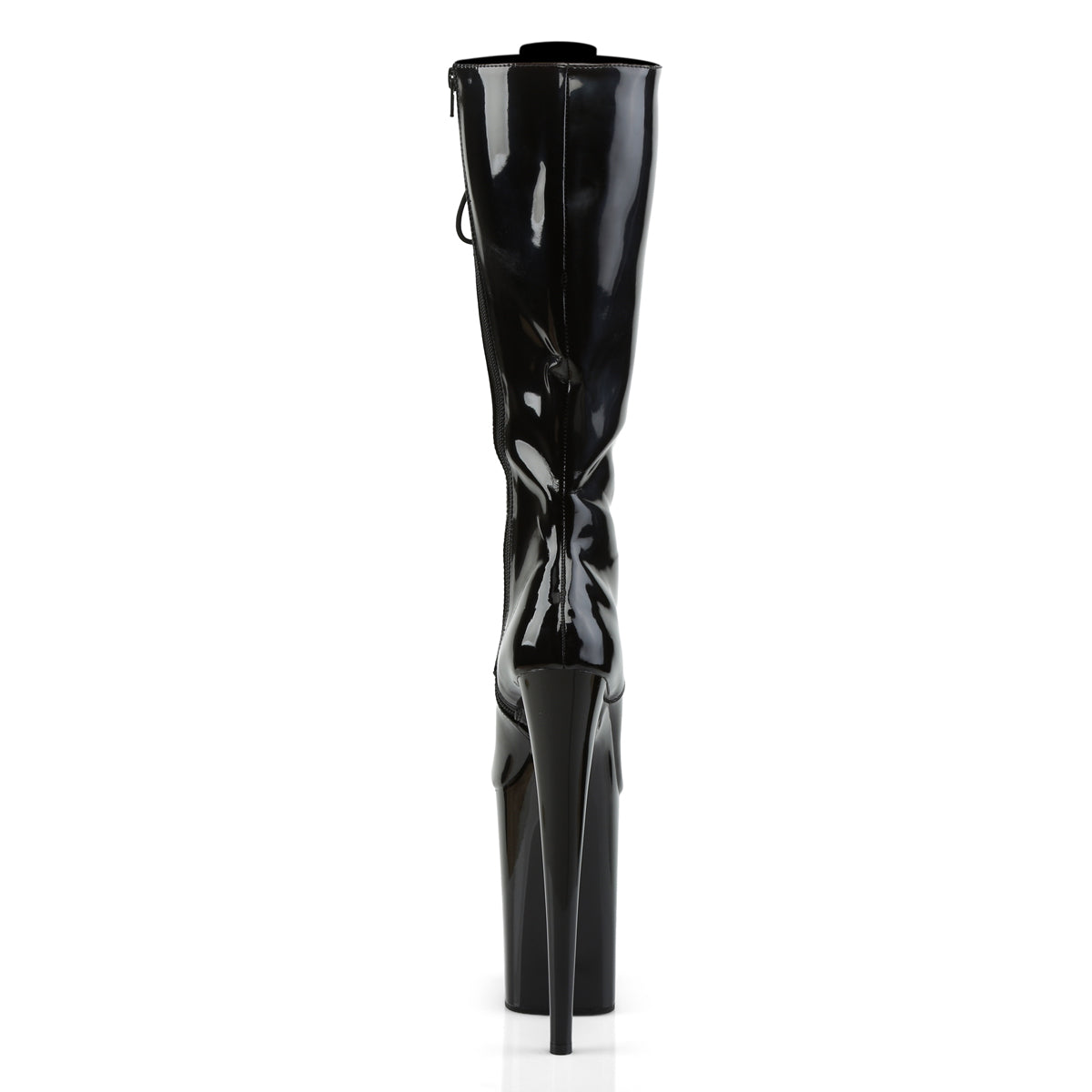 Pleaser Stivali da donna INFINITY-2020 BLK PAT / BLK
