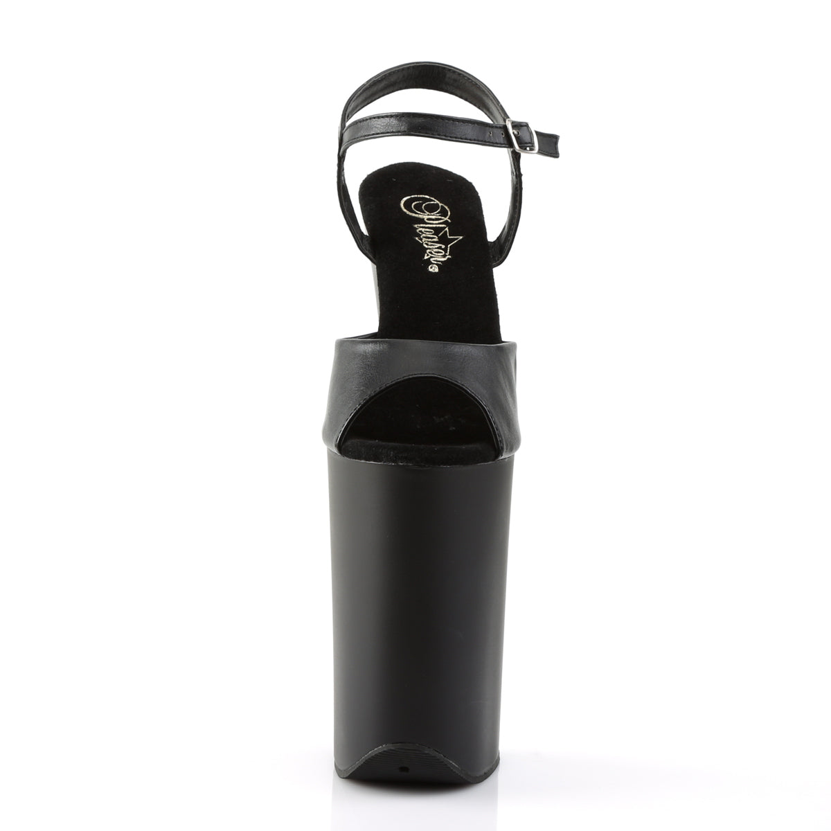 Pleaser Sandali da donna INFINITY-909 Blk in ecopelle / BLK opaco