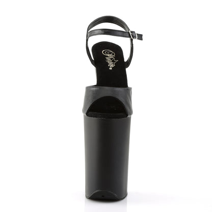Pleaser Sandali da donna INFINITY-909 Blk in ecopelle / BLK opaco