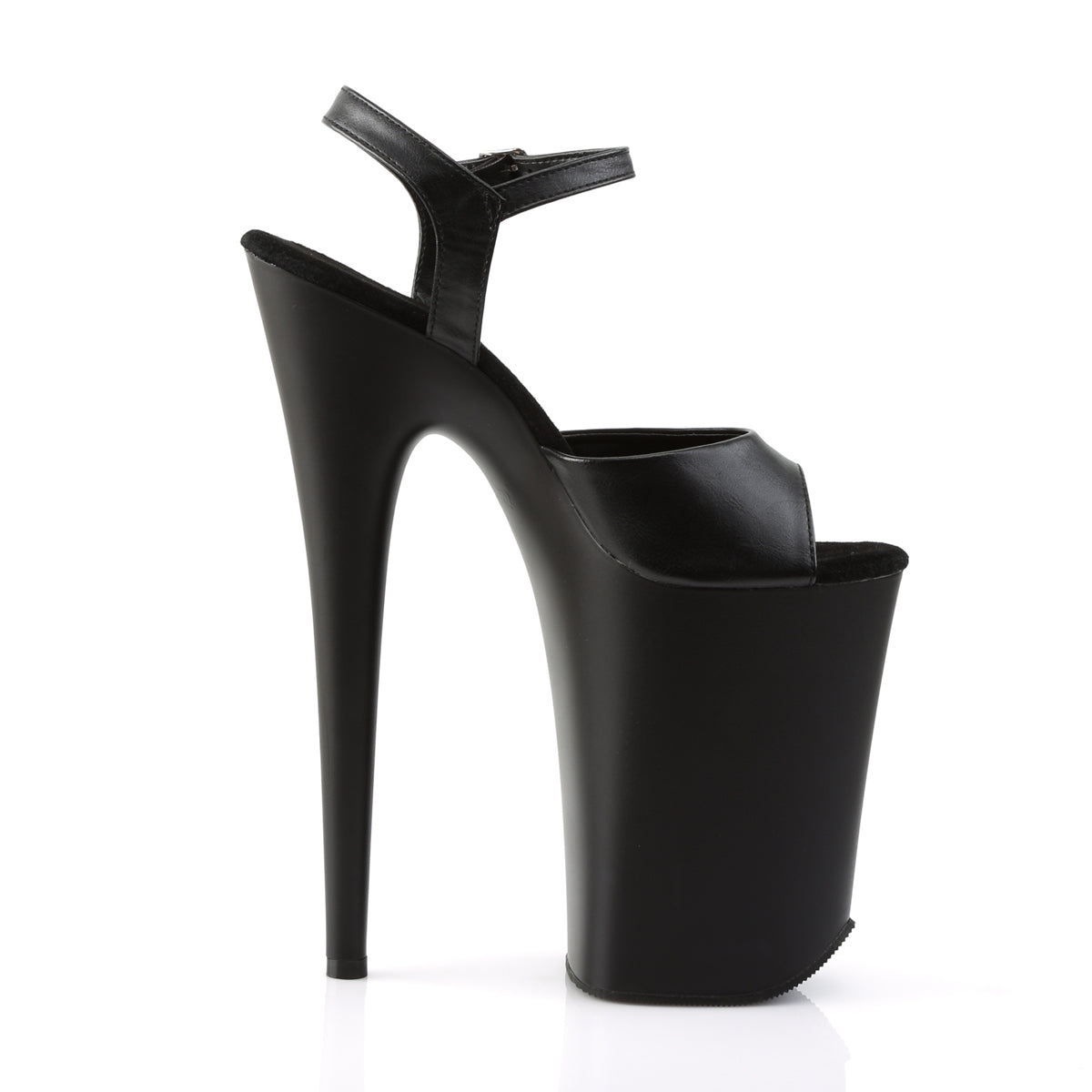 Pleaser Sandali da donna INFINITY-909 Blk in ecopelle / BLK opaco
