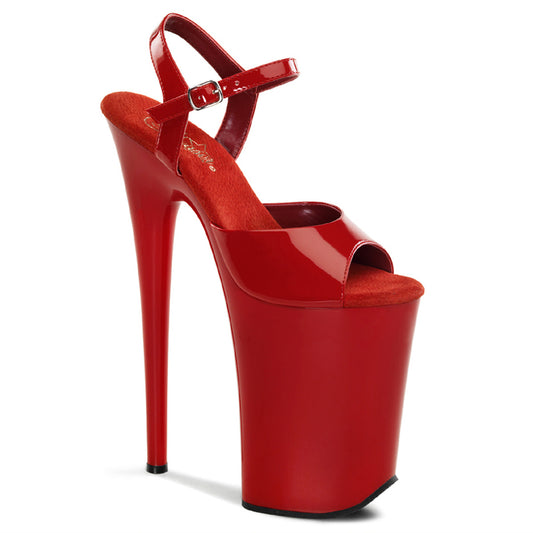 Pleaser Sandali da donna INFINITY-909 rosso / rosso