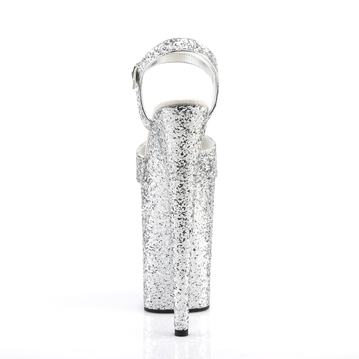 Pleaser Sandali da donna INFINITY-910LG SLV glitter / glitter slv