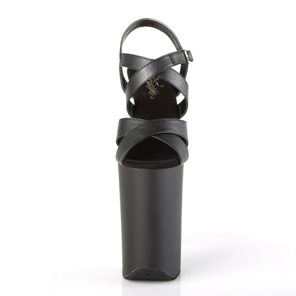 Pleaser Sandali da donna INFINITY-997 Blk in ecopelle / Blk Matte