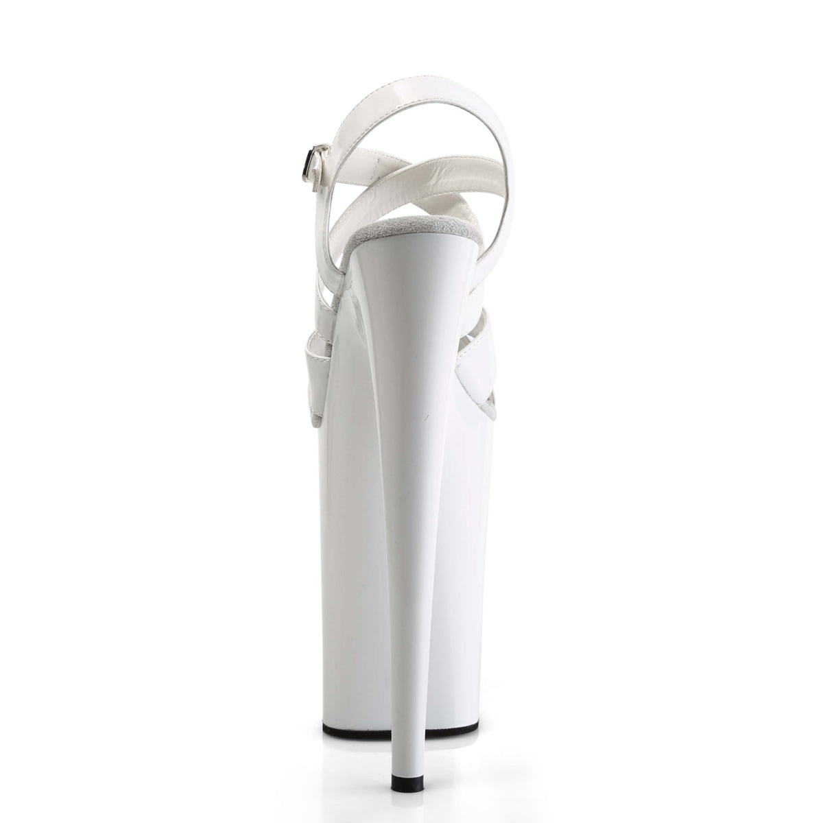 Pleaser Women's Platform Shoes INFINITY-997 Wht Pat/Wht