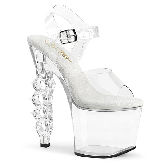 Pleaser Sandali da donna IRONGRIP-708 CLR / CLR
