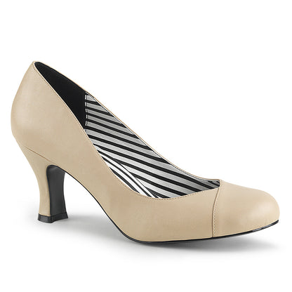 Pleaser Pink Label Pompe da donna JENNA-01 Crema in ecopelle