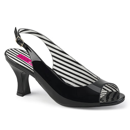 Pleaser Pink Label Pompe da donna JENNA-02 BLK PAT