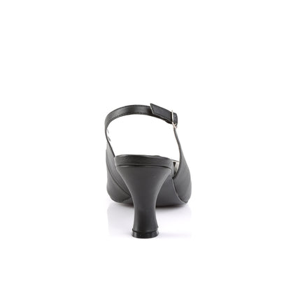 Pleaser Pink Label Pompe da donna JENNA-02 Blk in ecopelle