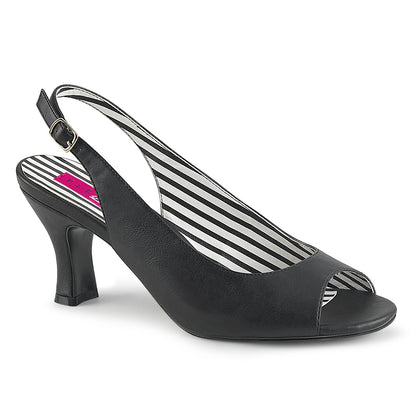 Pleaser Pink Label Pompe da donna JENNA-02 Blk in ecopelle