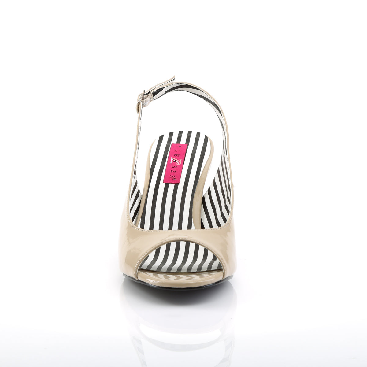 Pleaser Pink Label Pompe da donna JENNA-02 Pat di crema