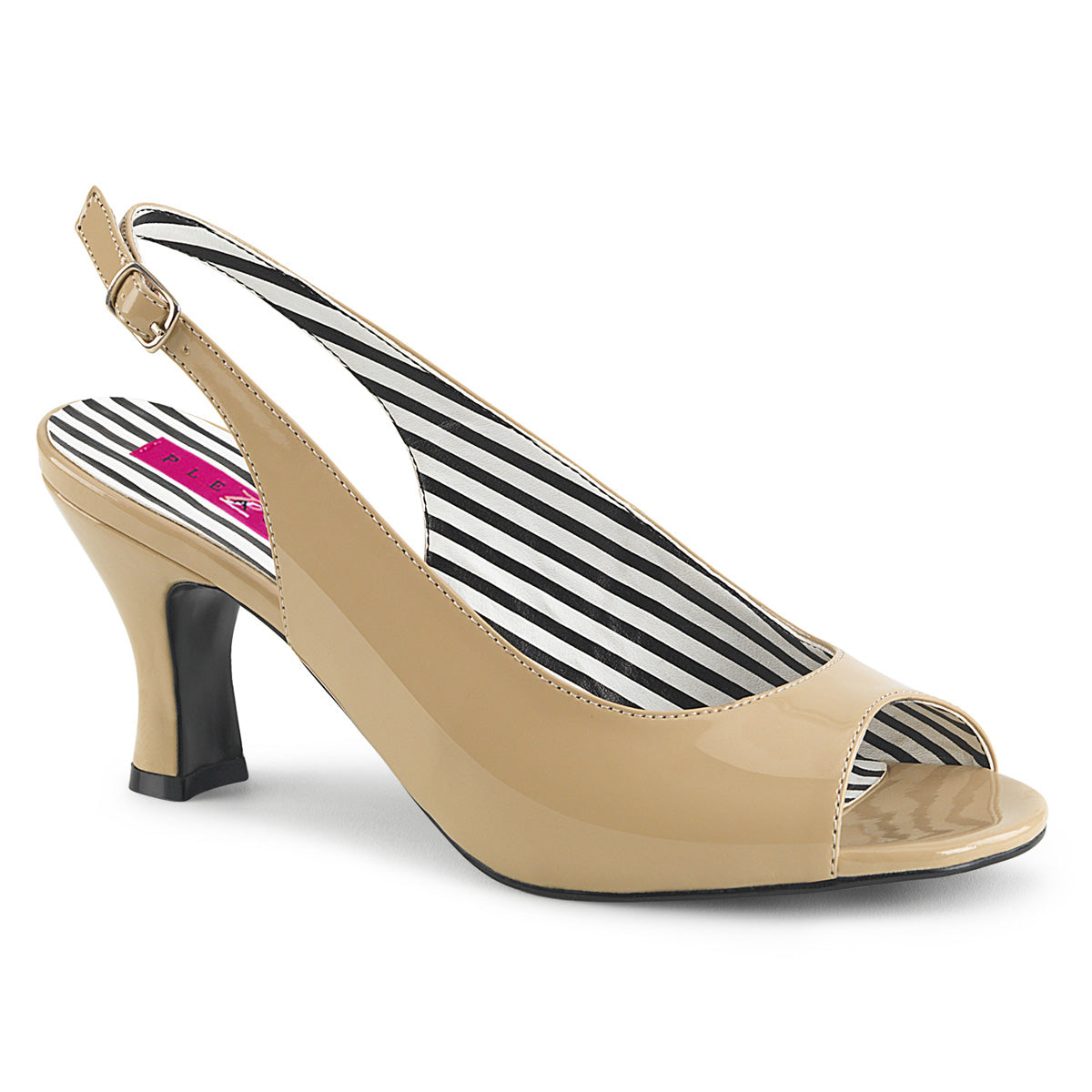 Pleaser Pink Label Pompe da donna JENNA-02 Pat di crema