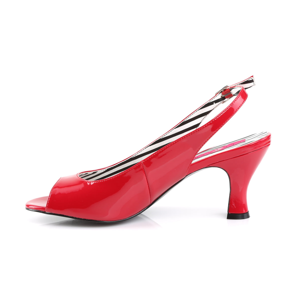 Pleaser Pink Label Womens Pumps JENNA-02 Red Pat