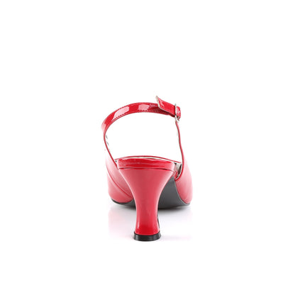 Pleaser Pink Label Womens Pumps JENNA-02 Red Pat