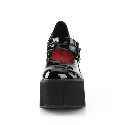 DemoniaCult Womens Pumps KERA-08 Blk Pat