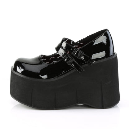 DemoniaCult Womens Pumps KERA-08 Blk Pat