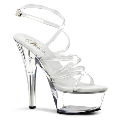 Pleaser Womens Sandals KISS-206 Clr/Clr