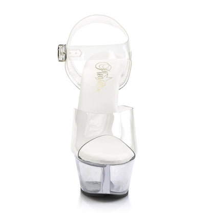 Pleaser Sandali da donna KISS-208VL CLR / CLR