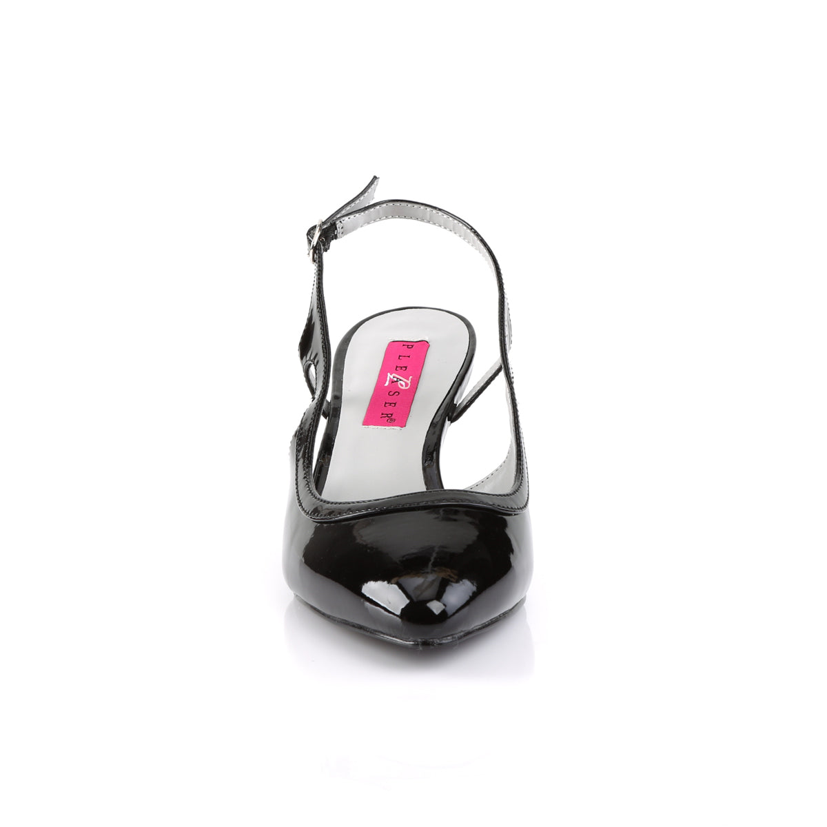 Pleaser Pink Label Pompe da donna Kitten-02 BLK PAT