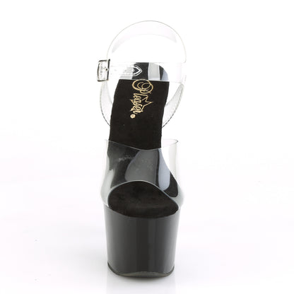 Pleaser Sandali da donna KNUCKS-708 CLR / BLK