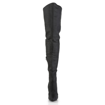 Pleaser Womens Boots LEGEND-8899 Blk Leather (P)