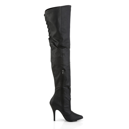Pleaser Womens Boots LEGEND-8899 Blk Leather (P)