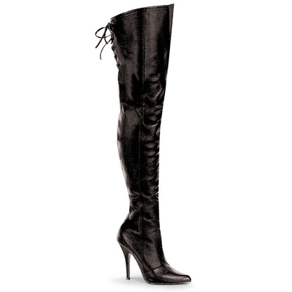 Pleaser Womens Boots LEGEND-8899 Blk Leather (P)