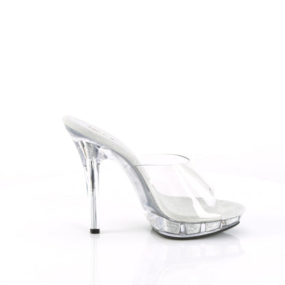 Fabulicious Sandali da donna LIP-101 glitter CLR / SLV