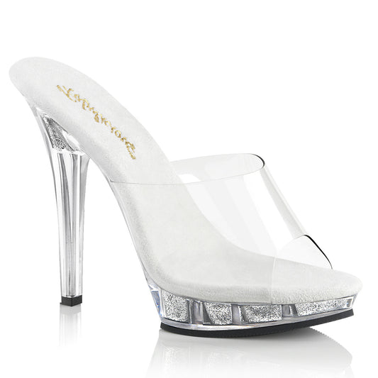Fabulicious Sandali da donna LIP-101 glitter CLR / SLV