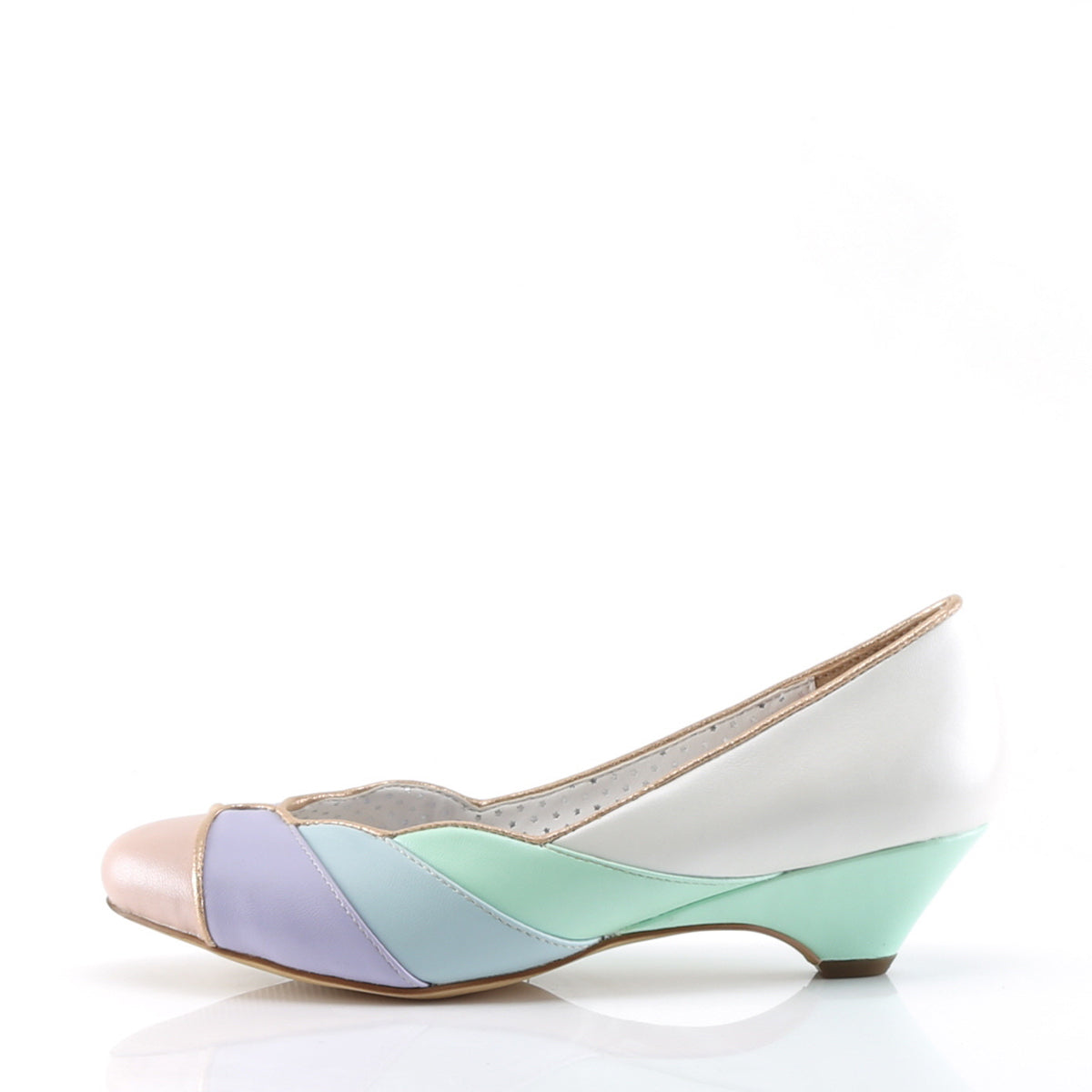 Pin Up Couture Pompe da donna LULU-05 Multi-cuoio multipianto