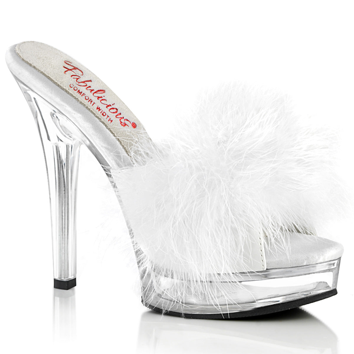 Fabulicious  Sandali MAJESTY-501F-8 WHT FAUX PELLE-PELLE / CLR