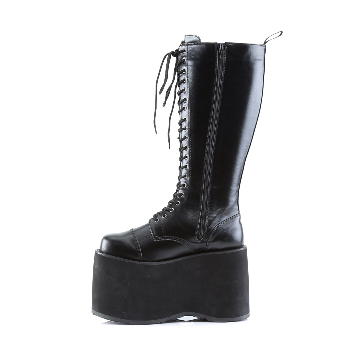 DemoniaCult Stivali da uomo MEGA-602 BLK PU