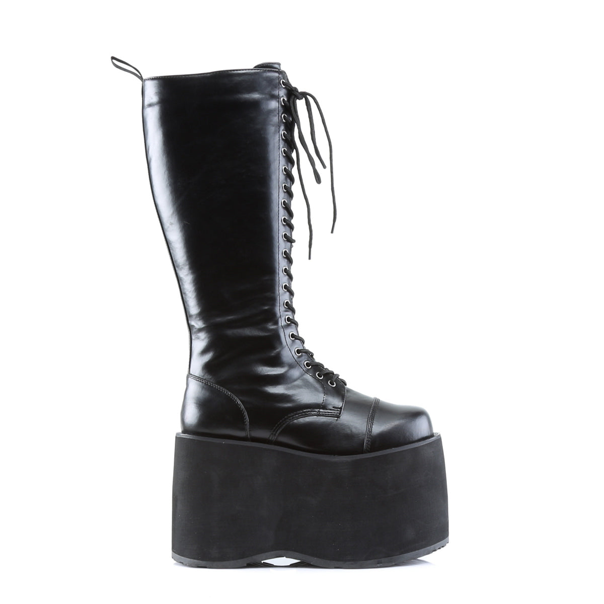 DemoniaCult Stivali da uomo MEGA-602 BLK PU