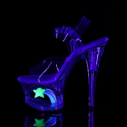 Pleaser Sandali da donna MOON-708rss CLR / CLR
