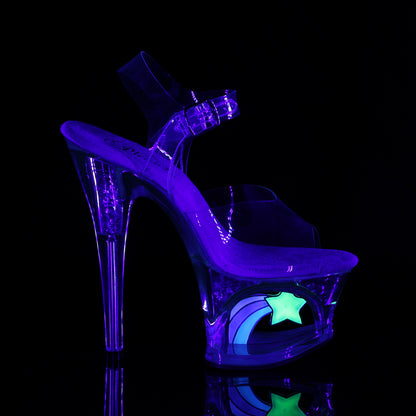 Pleaser Sandali da donna MOON-708rss CLR / CLR
