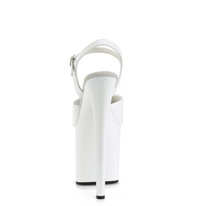 Pleaser  Sandali NAUGHTY-809 WHT Pat / Wht